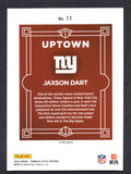 2025 Donruss Optic Uptown #11 Jaxson Dart
