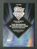 2026 Topps Chrome 75th Diamond #75DADM Autograph Dale Murphy /10