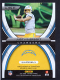 2021 Certified Mirror Signatures Orange #33 Justin Herbert /35