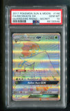 2017 POKEMON SUN & MOON GUARDIANS RISING #146 FA/DECIDUEYE GX GUARDIANS RISING-SECRET PSA 10