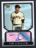 2007 Bowman Sterling Tim Lincecum Auto
