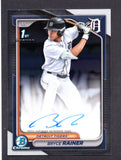 2024 Bowman Chrome Draft Autographs #CPABR Bryce Rainer