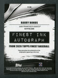 2026 Topps Finest Finest Ink #FIBB Barry Bonds /50