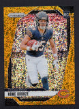 2024 Panini Prizm Prizms Gold Sparkle #385 Rome Odunze /24