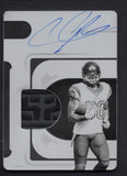 2025 Panini National Treasures Material Treasures Signatures Printing Plates Black Andre Johnson