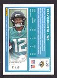 2025 Donruss Optic Rated Rookies Autographs Red Stars #201 Travis Hunter /50