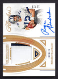 2022 Flawless Roger Staubach Disntinguished Patch Autographs DPA-RS /20