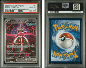 Iron Valiant ex #157 Prismatic Evolutions - PSA 10