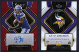 2021 Select Signatures Maroon Prizm Justin Jefferson /75