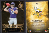 2024 Panini Gold Standard Gold Dust #2 JJ McCarthy 01/24