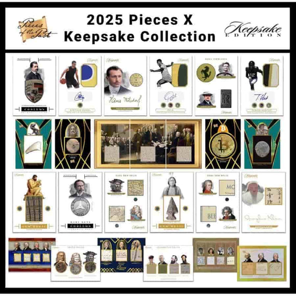 2025 Pieces of the Past X Keepsake Collection Hobby Box