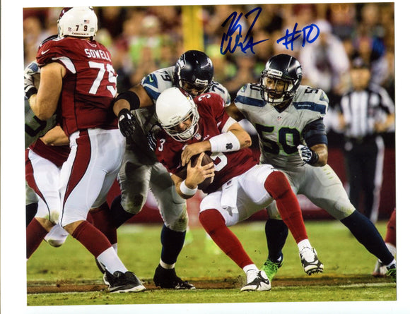 K.J. Wright Seattle Seahawks Signed 8x10 Photo #2