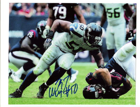 K.J. Wright Seattle Seahawks Signed 8x10 Photo #3