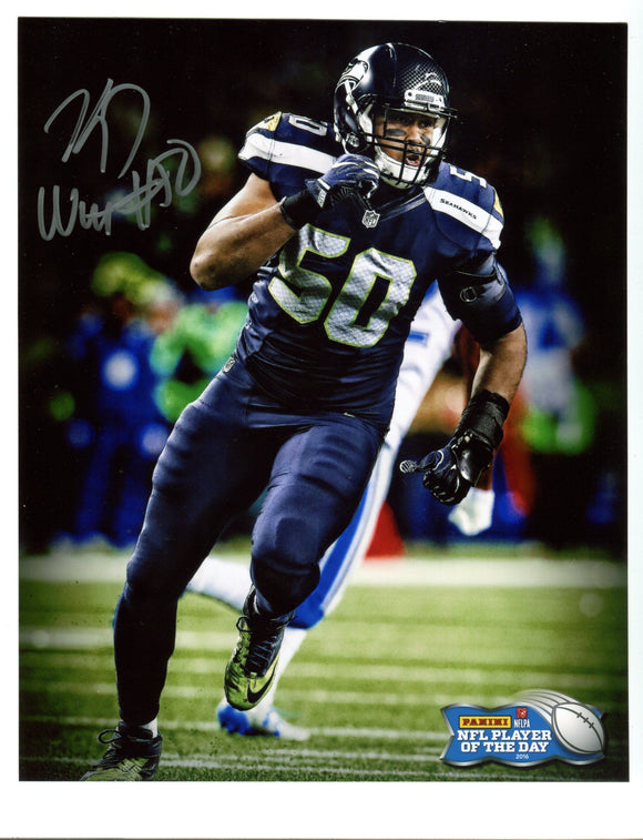 K.J. Wright Seattle Seahawks Signed 8x10 Photo #4
