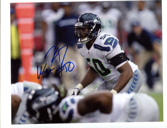 K.J. Wright Seattle Seahawks Signed 8x10 Photo #6