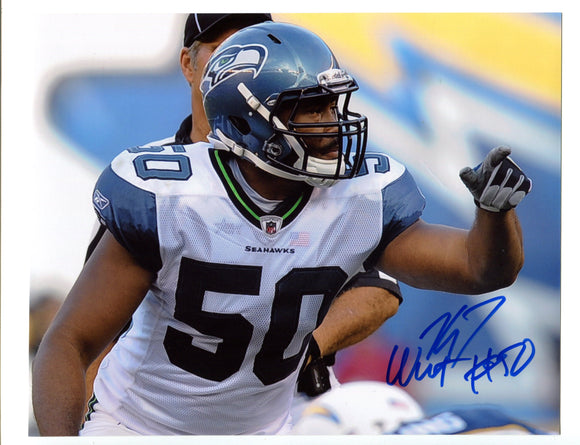 K.J. Wright Seattle Seahawks Signed 8x10 Photo #8