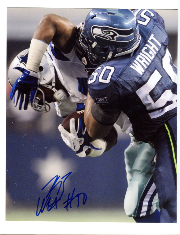 K.J. Wright Seattle Seahawks Signed 8x10 Photo #10
