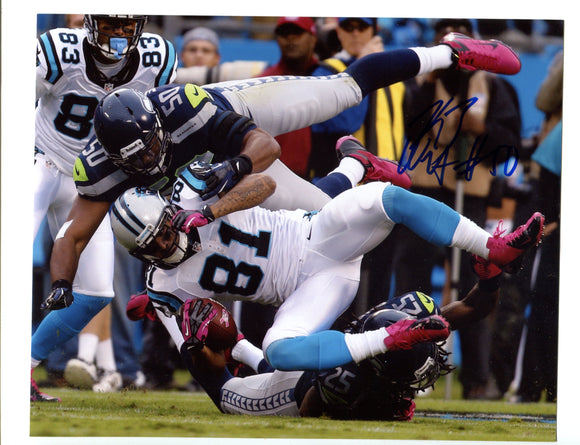 K.J. Wright Seattle Seahawks Signed 8x10 Photo #11
