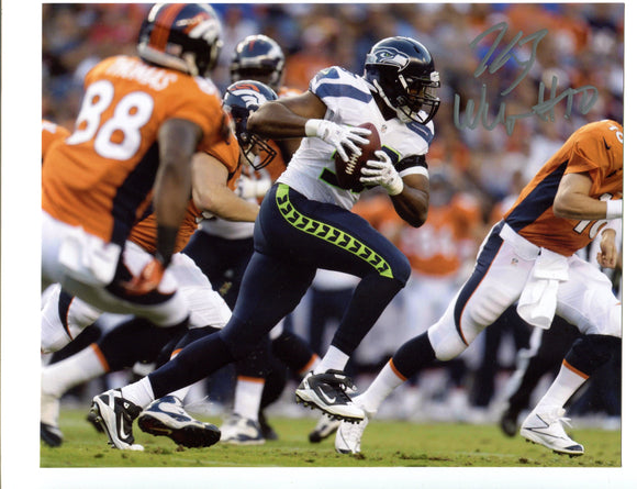 K.J. Wright Seattle Seahawks Signed 8x10 Photo #12