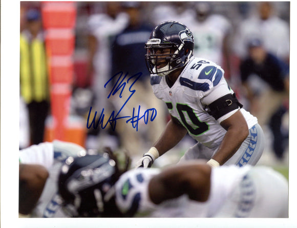 K.J. Wright Seattle Seahawks Signed 8x10 Photo #16