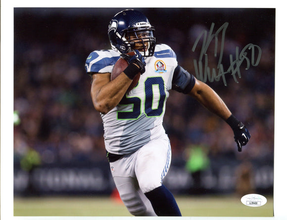 K.J. Wright Seattle Seahawks Signed 8x10 Photo with JSA #2