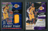 2015-16 Panini Spectra Game Time Materials #39 Kobe Bryant /49