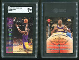 1996-97 Topps Stadium Club #R9 Kobe Bryant SGC 9