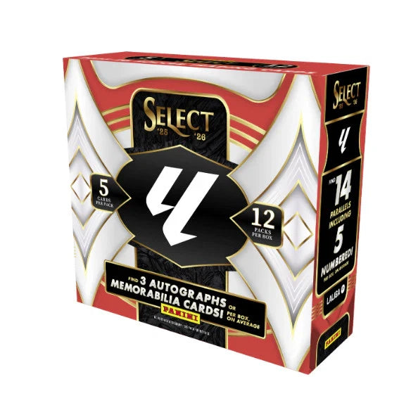2025-26 Panini Select Laliga Soccer Hobby Box – Northwest Sportscards