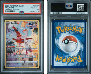 Latias #GG20 Crown Zenith - PSA 10