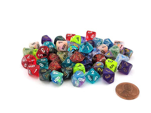 Chessex Mini Dice d10 50ct Bag