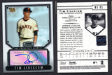 2007 Bowman Sterling Tim Lincecum Auto
