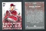 2018 Topps Legends In The Making #LITM-2 Shohei Ohtani