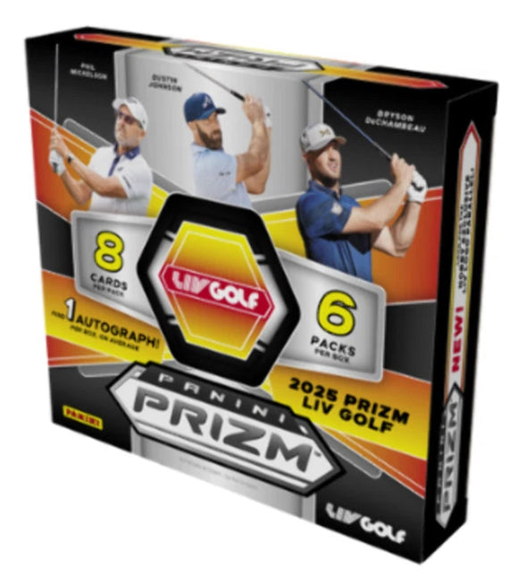 2025 Panini Prizm LIV Golf Hobby Box