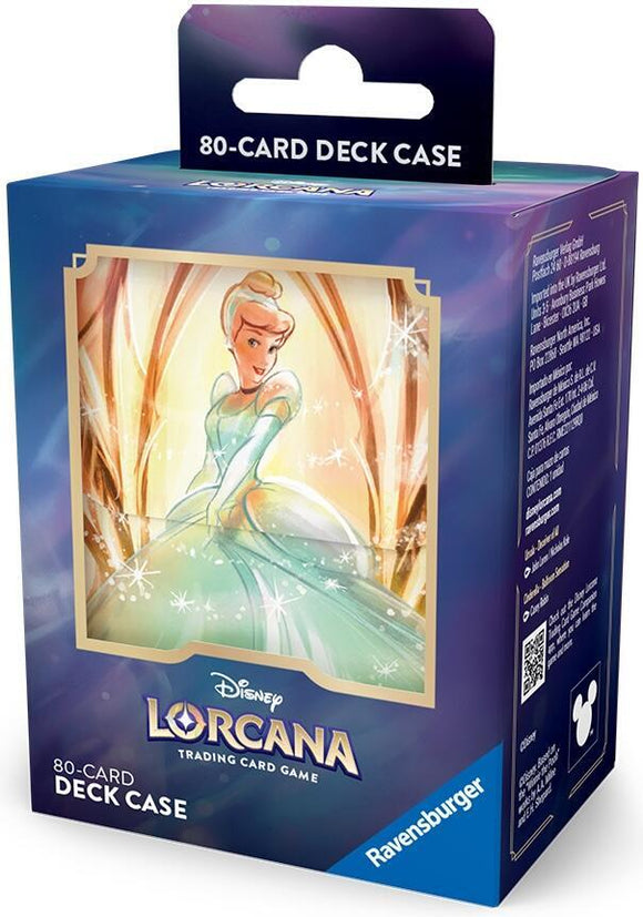 lorcana card deck box Disney Lorcana Deck Box - Cinderella