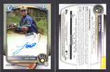 2025 Bowman Chrome Prospect Autographs Refractors #CPALP Luis Pena /499