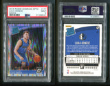 2018 PANINI DONRUSS OPTIC #177 LUKA DONCIC SHOCK PSA 10