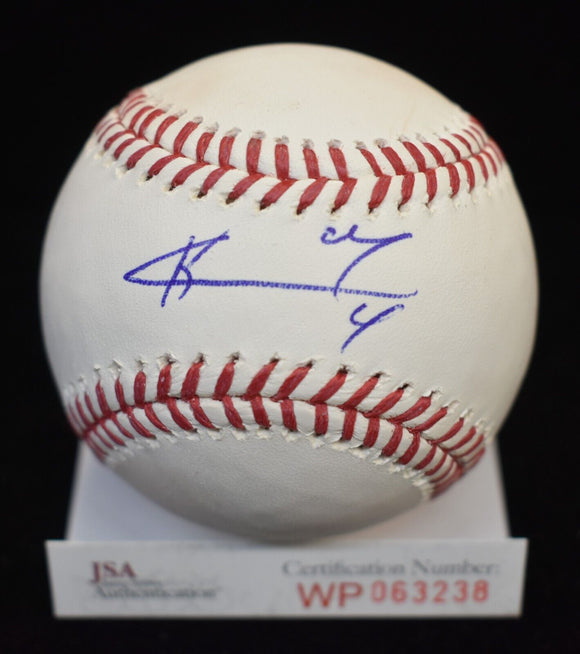 Ketel Marte Signed MLB Baseball JSA Arizona Diamondbacks **Early Signature!