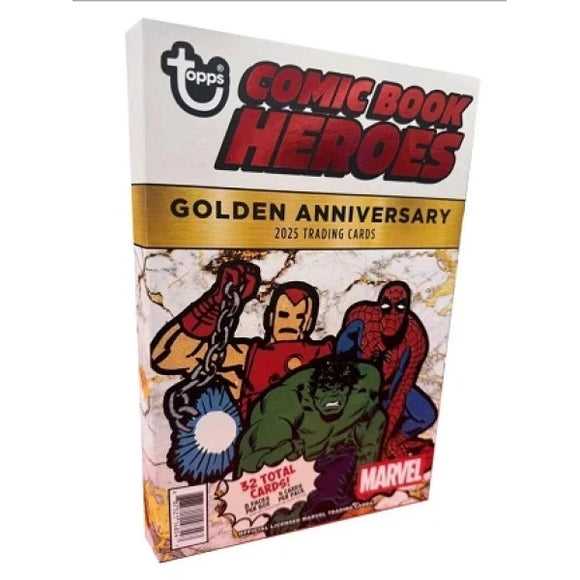 2025 Topps Marvel Comics Golden Anniversary Hobby Box