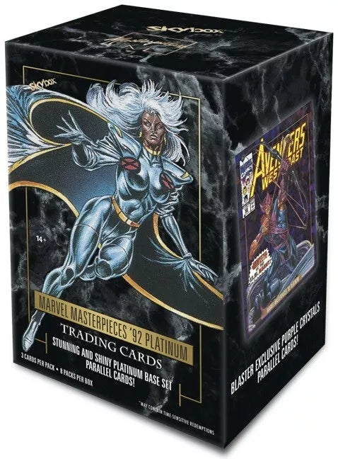 2024 Upper Deck UD Marvel Masterpieces '92 Platinum Blaster Box