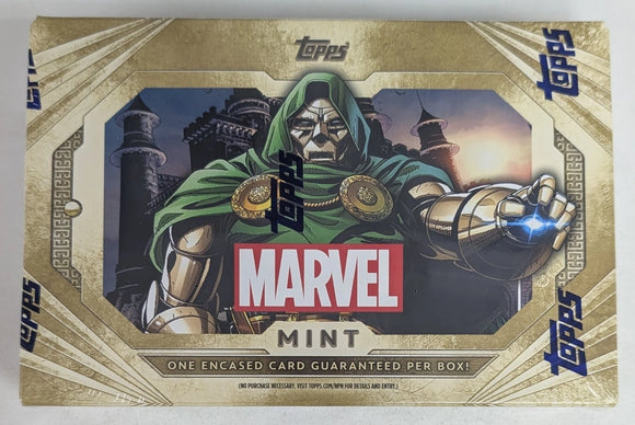 2025 Topps Marvel Mint On-Line Exclusive Box