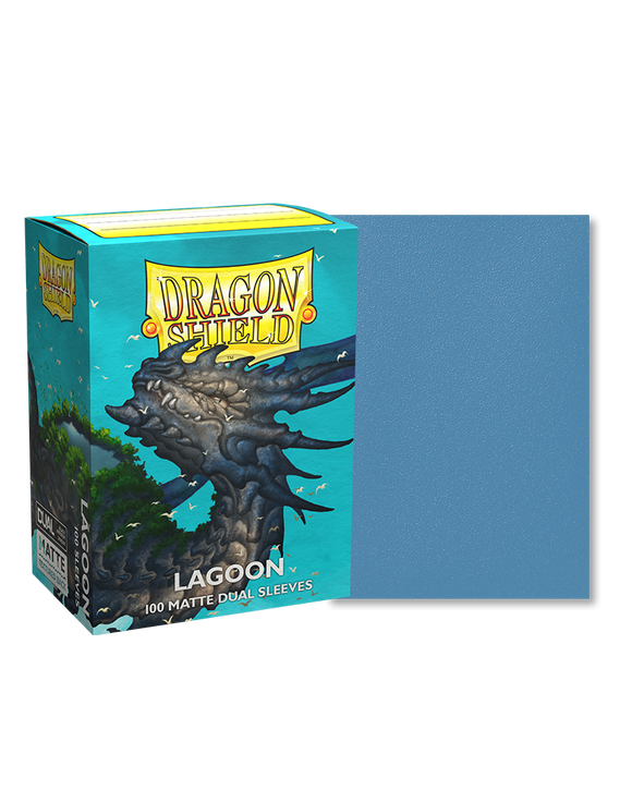 Dragon Shield Sleeves Lagoon Dual Matte Standard 100ct