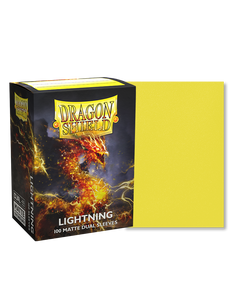 Dragon Shield Sleeves Lightning Dual Matte Standard 100ct