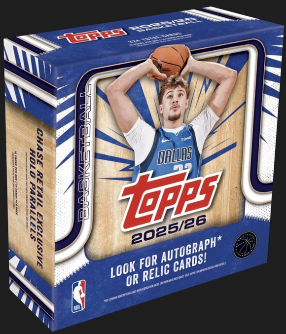 2025-26 Topps Basketball Mega Box