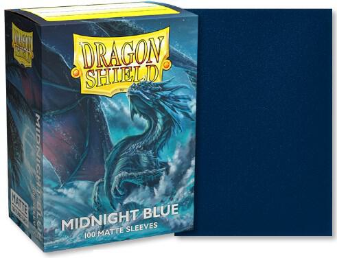 Dragon Shield Sleeves Midnight Blue Standard 100ct
