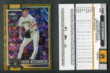 2026 Topps Chrome Gold X-Fractor #196 Jacob Misiorowski /50
