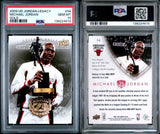 2009 UPPER DECK JORDAN LEGACY GOLD #54 MICHAEL JORDAN GOLD PSA 10
