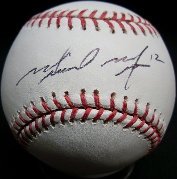 Michael Morse Signed MLB Baseball JSA