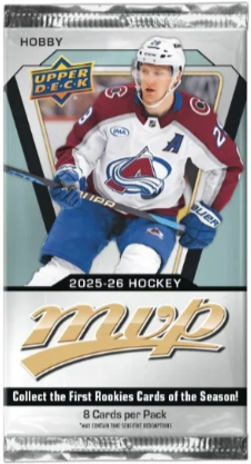 2025-26 UD Upper Deck MVP Hockey Hobby Pack