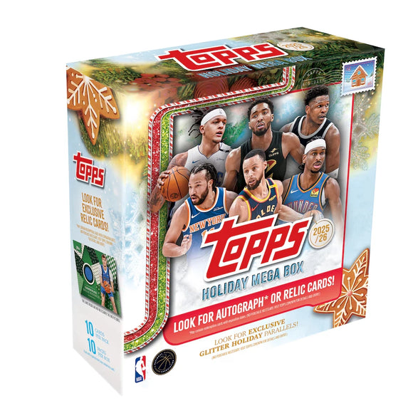 2025-26 Topps Basketball Mega Holiday Box **PREORDER