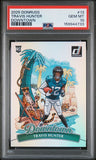 2025 PANINI DONRUSS DOWNTOWN #13 TRAVIS HUNTER PSA 10